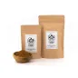 Preview: Red Maeng Da Dragon Kratom – Verpackungen 50g & 100g und Schälchen mit rotem Pulver